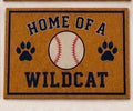 Custom Baseball Doormat