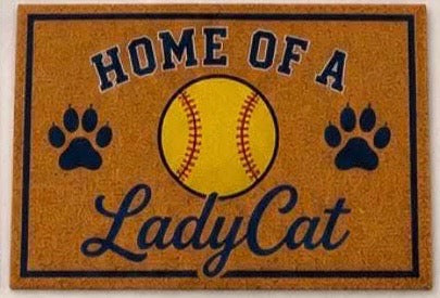 Custom Softball Mat