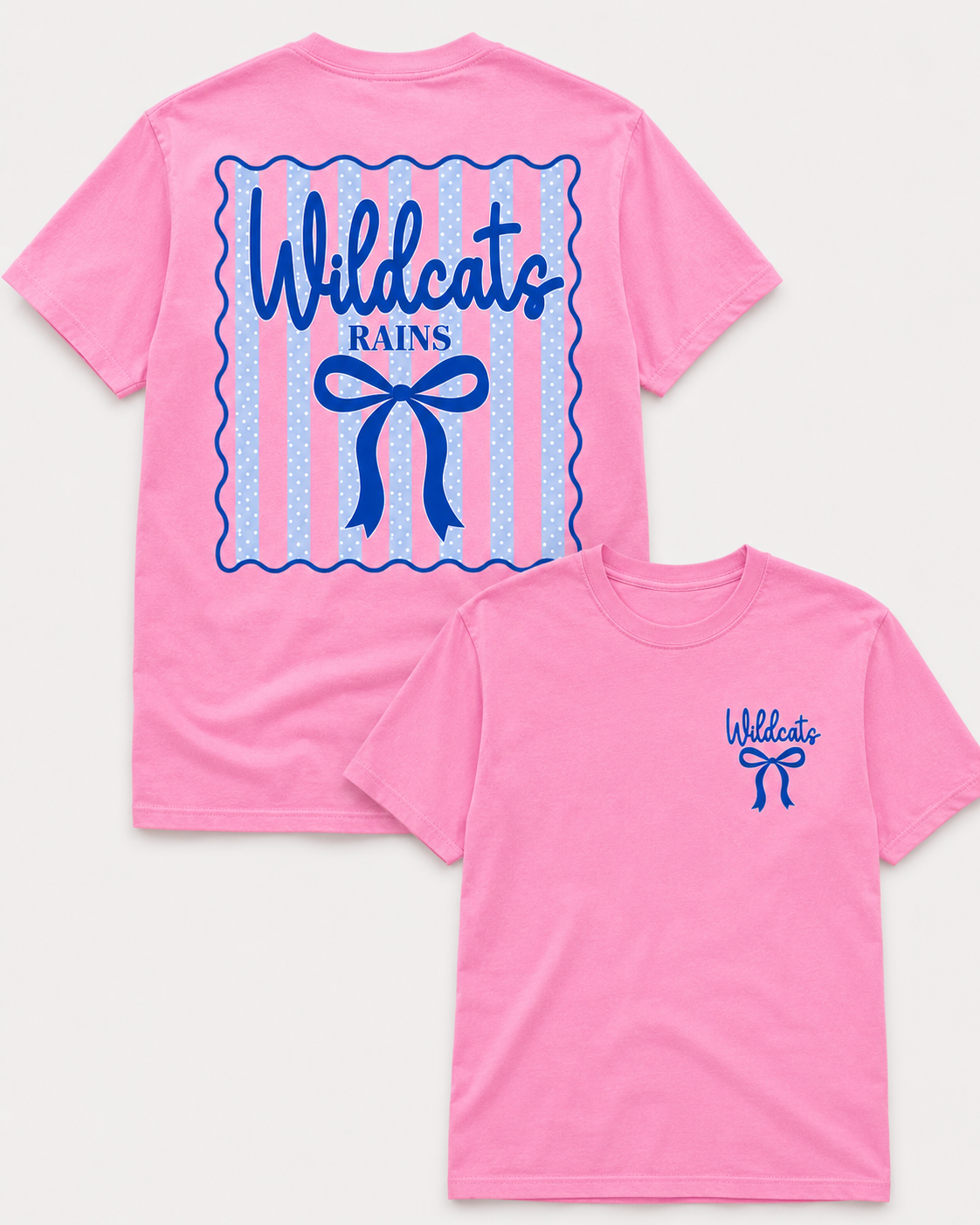 Neon Pink Bow Shirt